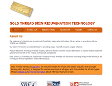 Tablet Screenshot of gold-thread.com